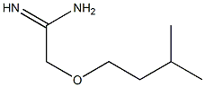 2-(3-methylbutoxy)ethanimidamide Struktur