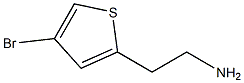 2-(4-bromothiophen-2-yl)ethan-1-amine Struktur