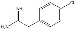 2-(4-chlorophenyl)ethanimidamide Struktur