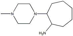 2-(4-methylpiperazin-1-yl)cycloheptanamine Struktur