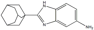 2-(adamantan-1-yl)-1H-1,3-benzodiazol-5-amine Struktur