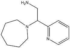 2-(azepan-1-yl)-2-(pyridin-2-yl)ethan-1-amine Struktur