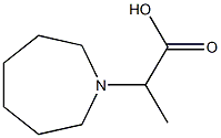 2-(azepan-1-yl)propanoic acid Struktur