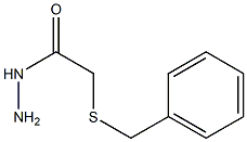 2-(benzylsulfanyl)acetohydrazide Struktur