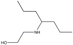 2-(heptan-4-ylamino)ethan-1-ol Struktur