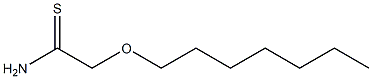 2-(heptyloxy)ethanethioamide Struktur