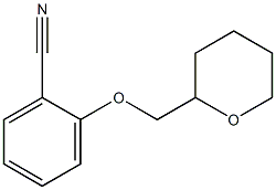 2-(oxan-2-ylmethoxy)benzonitrile Struktur