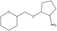 2-(oxan-2-ylmethoxy)cyclopentan-1-amine Struktur