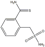 2-(sulfamoylmethyl)benzene-1-carbothioamide Struktur