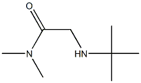 2-(tert-butylamino)-N,N-dimethylacetamide Struktur