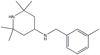 2,2,6,6-tetramethyl-N-[(3-methylphenyl)methyl]piperidin-4-amine Struktur