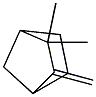 2,2-dimethyl-3-methylidenebicyclo[2.2.1]heptane Struktur