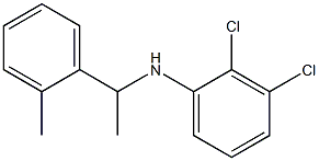 2,3-dichloro-N-[1-(2-methylphenyl)ethyl]aniline Struktur