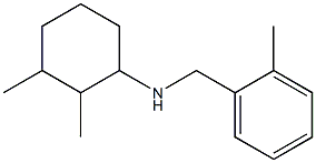 2,3-dimethyl-N-[(2-methylphenyl)methyl]cyclohexan-1-amine Struktur