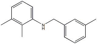 2,3-dimethyl-N-[(3-methylphenyl)methyl]aniline Struktur