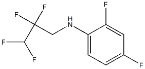 2,4-difluoro-N-(2,2,3,3-tetrafluoropropyl)aniline Struktur