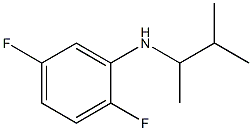 2,5-difluoro-N-(3-methylbutan-2-yl)aniline Struktur