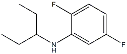 2,5-difluoro-N-(pentan-3-yl)aniline Struktur