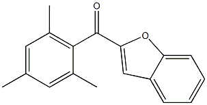 2-[(2,4,6-trimethylphenyl)carbonyl]-1-benzofuran Struktur