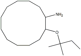 2-[(2-methylbutan-2-yl)oxy]cyclododecan-1-amine Struktur