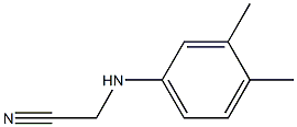 2-[(3,4-dimethylphenyl)amino]acetonitrile Struktur