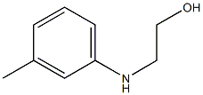 2-[(3-methylphenyl)amino]ethan-1-ol Struktur