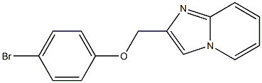 2-[(4-bromophenoxy)methyl]imidazo[1,2-a]pyridine Struktur