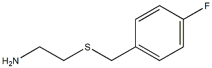 2-[(4-fluorobenzyl)thio]ethanamine Struktur