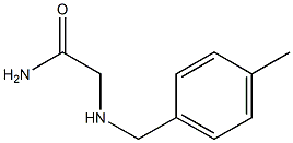 2-[(4-methylbenzyl)amino]acetamide Struktur