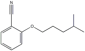 2-[(4-methylpentyl)oxy]benzonitrile Struktur