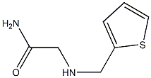 2-[(thien-2-ylmethyl)amino]acetamide Struktur