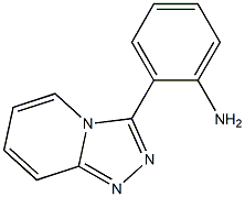 2-[1,2,4]triazolo[4,3-a]pyridin-3-ylaniline Struktur