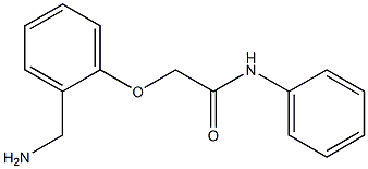 2-[2-(aminomethyl)phenoxy]-N-phenylacetamide Struktur