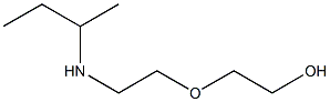 2-[2-(butan-2-ylamino)ethoxy]ethan-1-ol Struktur