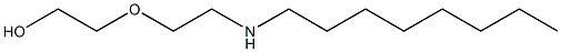 2-[2-(octylamino)ethoxy]ethan-1-ol Struktur