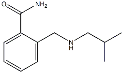 2-{[(2-methylpropyl)amino]methyl}benzamide Struktur