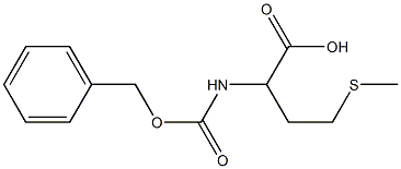 2-{[(benzyloxy)carbonyl]amino}-4-(methylthio)butanoic acid Struktur