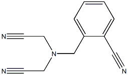 2-{[bis(cyanomethyl)amino]methyl}benzonitrile Struktur