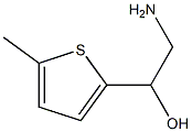 2-amino-1-(5-methylthien-2-yl)ethanol Struktur