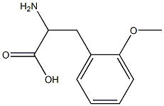 2-amino-3-(2-methoxyphenyl)propanoic acid Struktur