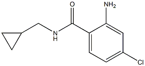 2-amino-4-chloro-N-(cyclopropylmethyl)benzamide Struktur