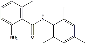 2-amino-6-methyl-N-(2,4,6-trimethylphenyl)benzamide Struktur