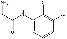 2-amino-N-(2,3-dichlorophenyl)acetamide Struktur