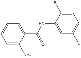 2-amino-N-(2,5-difluorophenyl)benzamide Struktur