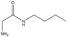 2-amino-N-butylacetamide Struktur