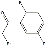 2-bromo-1-(2,5-difluorophenyl)ethan-1-one Struktur