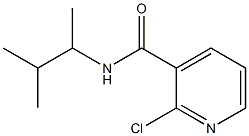 2-chloro-N-(3-methylbutan-2-yl)pyridine-3-carboxamide Struktur