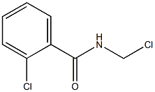 2-chloro-N-(chloromethyl)benzamide Struktur