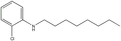 2-chloro-N-octylaniline Struktur