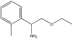 2-ethoxy-1-(2-methylphenyl)ethanamine Struktur